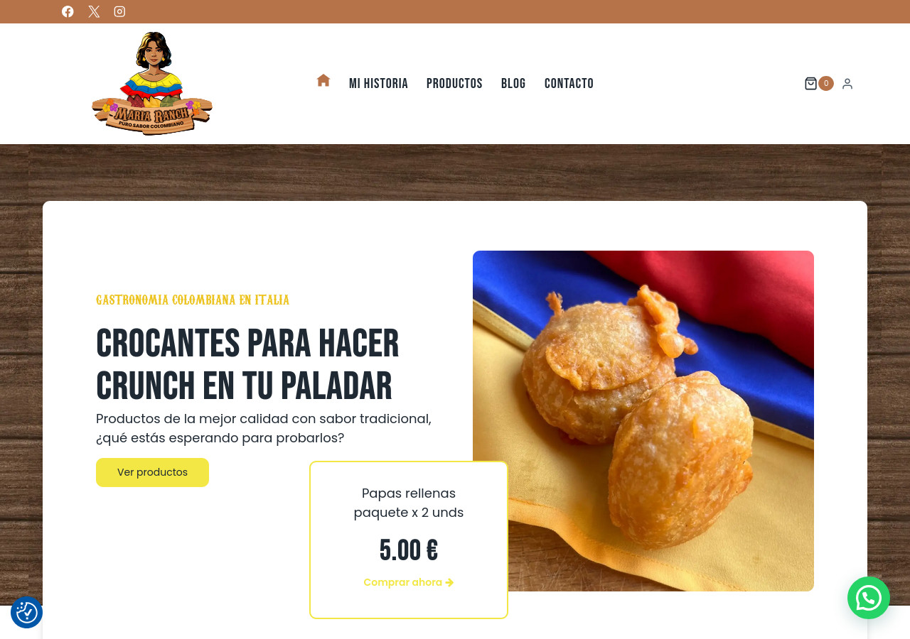 Maria Ranch - E-commerce